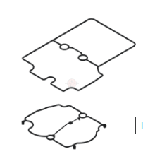 4213510082 GS Gearbox Gasket WABCO GS Unit Repair Seal